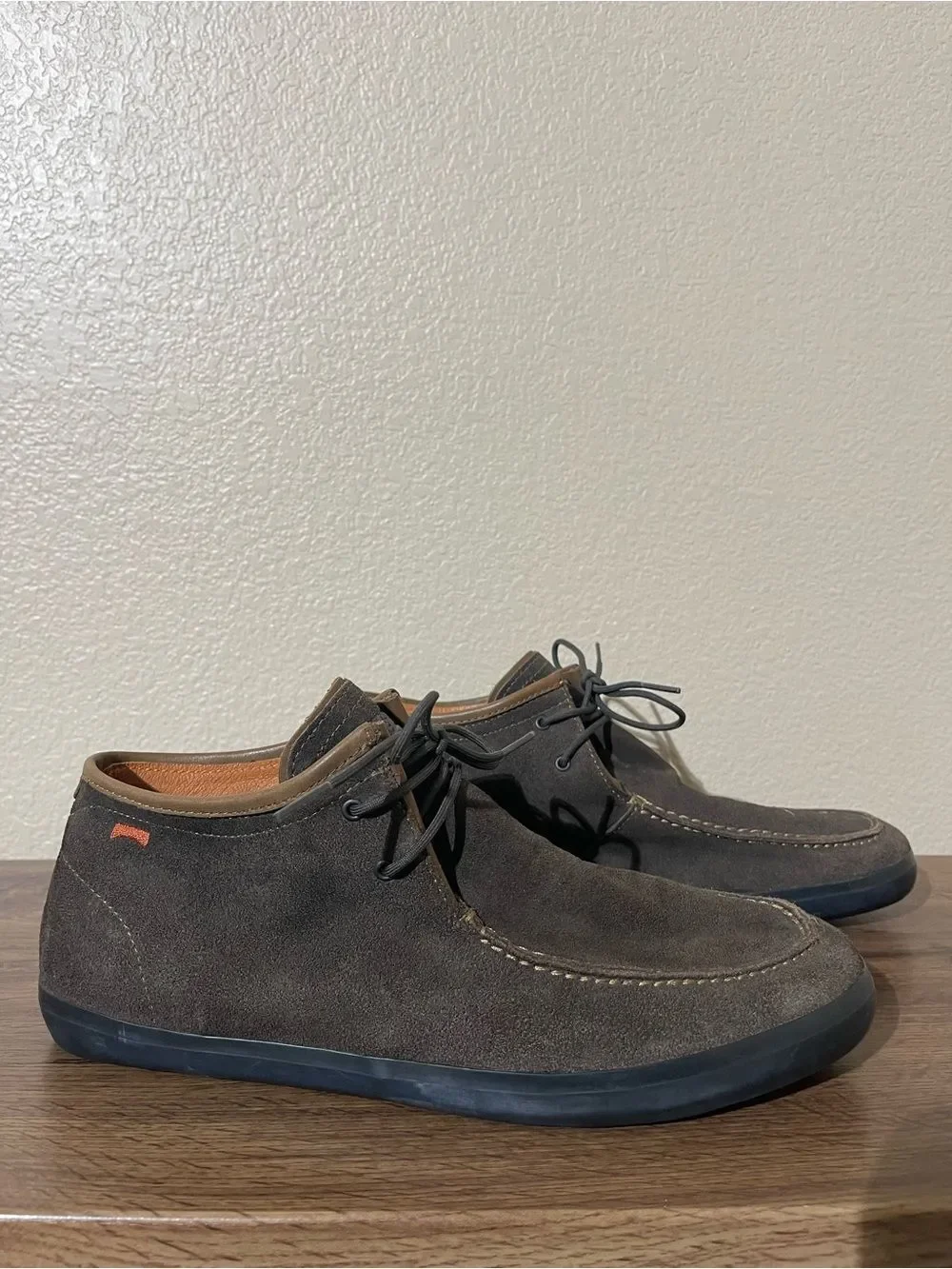 Camper Men's Brown Suede Chukka Boots